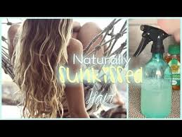 Here are 5 natural ways to lighten and brighten your existing blonde hair naturally, using things you have in the home. Sun Kissed Hair Naturally Lighten Your Hair At Home Youtube