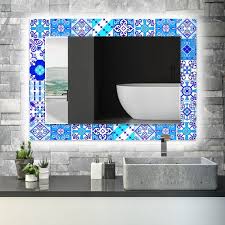 Led Lighted Bathroom Mirror Wall Decor