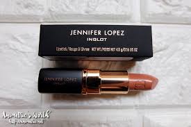 jennifer lopez inglot lipstick review