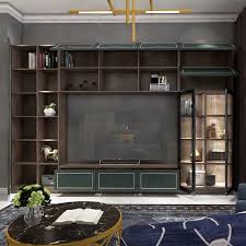 Luxury Wooden Plywood Wall Tv Cabinet