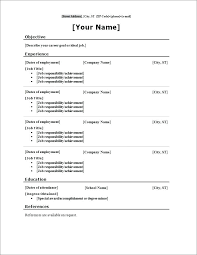 Microsoft Office Template Resume Puentesenelaire Cover Letter