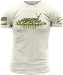 Grunt Style Mens Wildlife Short Sleeve T Shirt Size