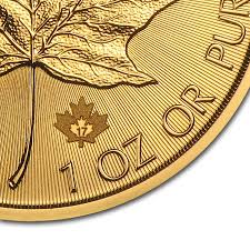 1 oz gold coin canadian gold maple leaf