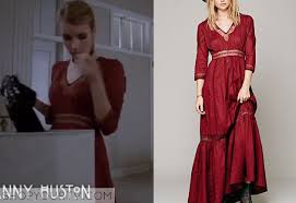 What a thrilling night with the legend stevie nicks on the set of ahs. American Horror Story Season 3 Episode 12 Madison S Red Maxi Dress Shop Your Tv