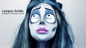 corpse bride emily halloween makeup