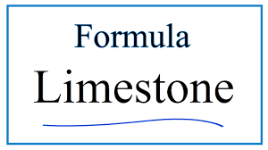 chemical formula for limestone you