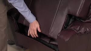install and remove the recliner back