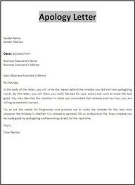 8 Best Sample Apology Letters Images Writing Business