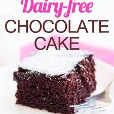 egg free dairy free chocolate cake