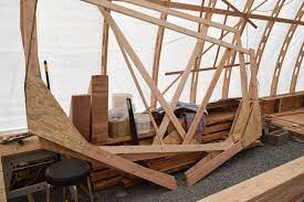 wooden boat frame construction