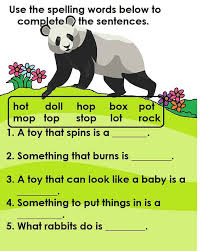 Each grade has 30 units of spelling printables. Reading Comprehension Worksheets For English