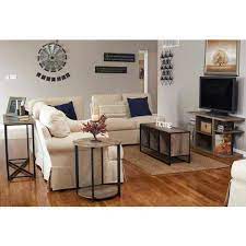 Large Rectangle Wood Coffee Table With
