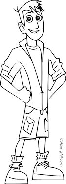 You can now print this beautiful wild kratts the martin coloring page or color online for free. Martin From Wild Kratts Coloring Page Coloringall