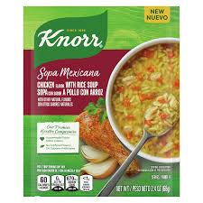 sopa mexicana en with rice knorr us