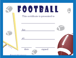 Best Photos Of Youth Sports Certificate Templates Soccer