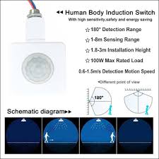 Pir Motion Sensor Human Motion Detector