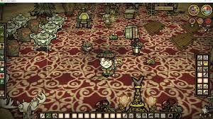 carpeted flooring red don t starve