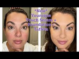 new younique touch serum foundation
