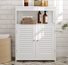 Bathroom Storage Cabinet Modern White