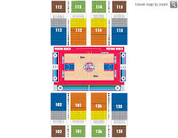 Mobile Acquisition Seating Royal Detroit Pistons