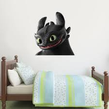 Hiccup Toothless Broken Wall Sticker