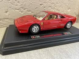 Ferrari gto 1984 bburago burago en caja comprar coches a. Vintage Bburago 1 24 Red Ferrari 288 Gto 1984 Diecast Model Car Made In Italy 98 99 Picclick