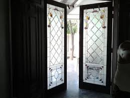 Hinged Stained Glass Door For Home