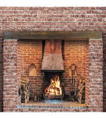 158 Inglenook Brick Fireplace