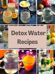 detox water recipes for weight loss