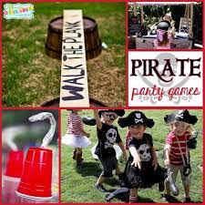 set sail with pirate party game ideas