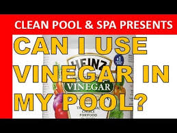 Use concentrated vinegar that i recommend. Can I Use Vinegar In My Pool No You Shouldn T Youtube