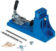 Kreg Pocket Hole System Joinery Kit Jig Drill Bit Screw Wood