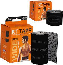 KT Tape Pro Wide, Precut Strip(10 Each), Black, 10 Inch (Pack of 10) :  Health & Household - Amazon.com