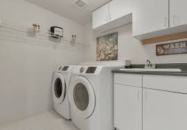 unfinished basement laundry room ideas