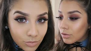 glitter inner corners makeup tutorial