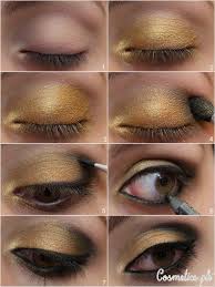 apply bridal eye makeup correctly