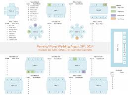 006 Free Wedding Seating Chart Template Microsoft Excel