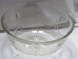 Vintage Clear Depression Glass Bubble