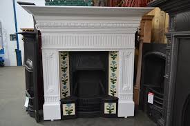 Victorian Tiled Fireplace Combination