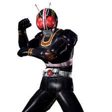 Kamen rider black pose