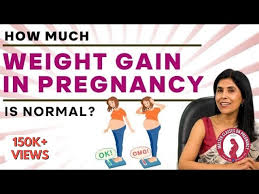 how much weight gain in pregnancy is