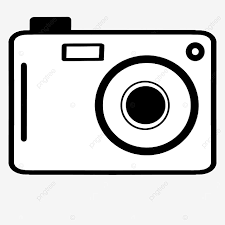 Minimalistische Schwarz Weiß Kamera Cliparts, Schwarz, Retro, Kamera PNG und PSD Datei zum kostenlosen Download