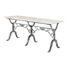 Sofa Table With Carrara Marble