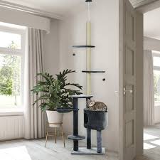 220 265cm cat tree floor to ceiling