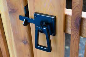 Modern Ring Gate Latch With Tapered