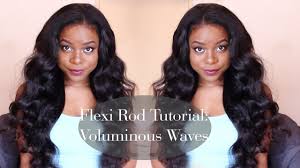 However, getting the hang of using flexi rods may just be the answer to your hair prayers. Flexi Rod Tutorial Voluminous Waves Youtube