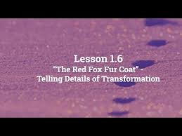 The Red Fox Fur Coat By Teolinda