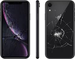 iphone xr 64gb black broken screen