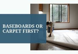 do you install baseboard before or
