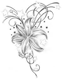 Grey hibiscus tattoo on shoulder. 25 Erstaunliche Tattoovorlagen Kostenlos Zum Ausdrucken Tattoos Zenideen Blumen Tattoo Vorlage Tattoo Vorlagen Tattoo Lilie Unterarm